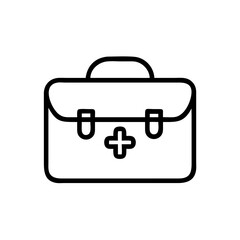 Icon of a doctorchest / first aid kit