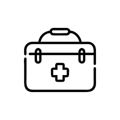 Icon of a doctorchest / first aid kit
