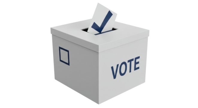 Isolated Vote Box