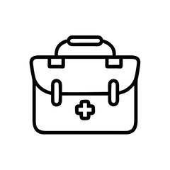 Icon of a doctorchest / first aid kit