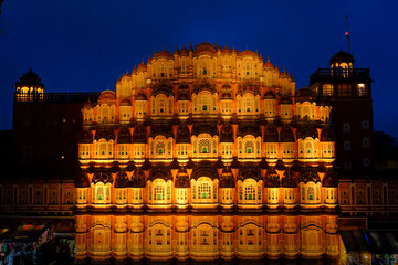 Hawa Mahal- Palace of Winds, Jaipur, India.