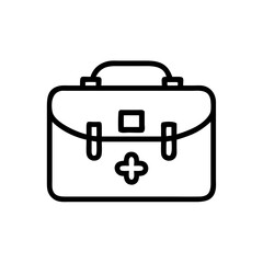 Icon of a doctorchest / first aid kit
