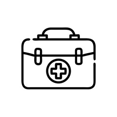 Icon of a doctorchest / first aid kit