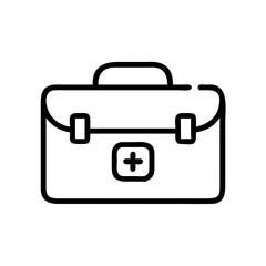 Icon of a doctorchest / first aid kit