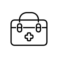 Icon of a doctorchest / first aid kit