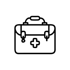 Icon of a doctorchest / first aid kit