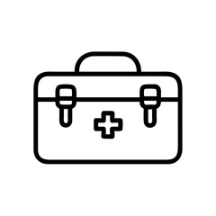 Icon of a doctorchest / first aid kit