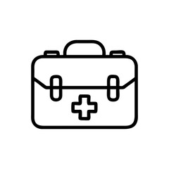 Icon of a doctorchest / first aid kit