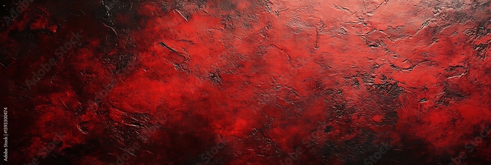 Aufkleber abstract red and black texture painting dramatic canvas art background detailed close up for creativ