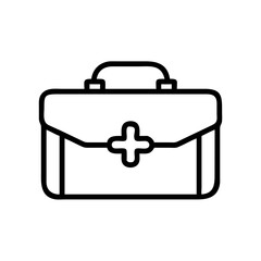 Icon of a doctorchest / first aid kit