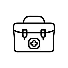 Icon of a doctorchest / first aid kit