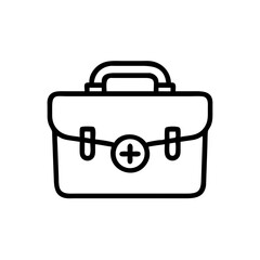 Icon of a doctorchest / first aid kit