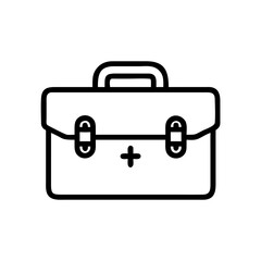 Icon of a doctorchest / first aid kit