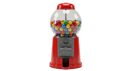 Isolated Gumball Machine