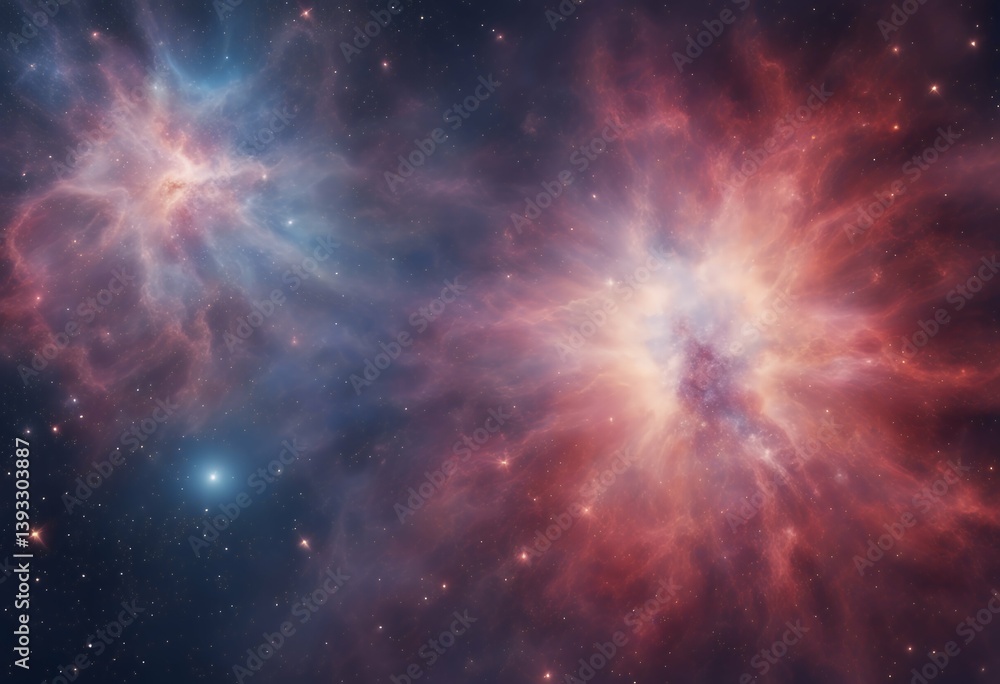 Canvas Prints nebula star abstract explosion galaxy distant background supernova space quality high bright image l