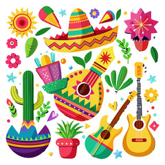 Custom Hand Drawn Cinco de Mayo Banner Template

