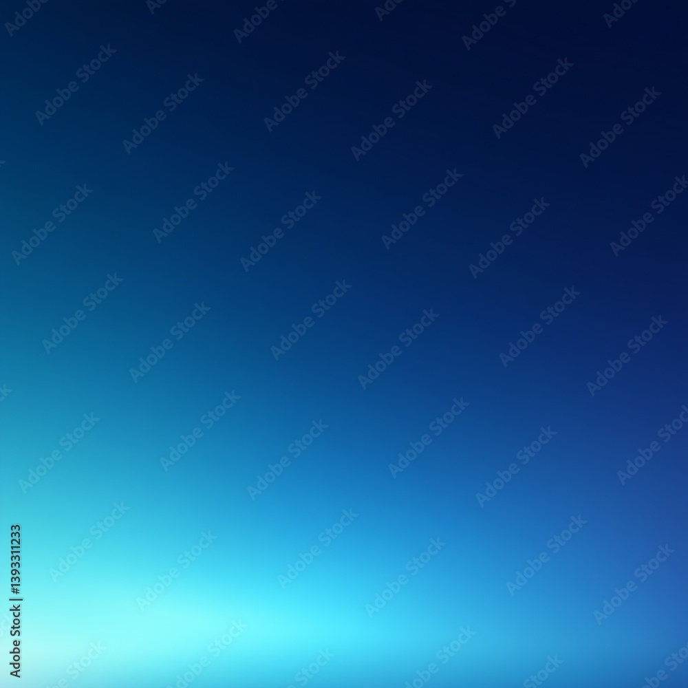 Poster gradient blue background serene abstract backdrop for calmness sophistication and design versatility