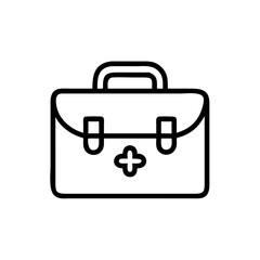 Icon of a doctorchest / first aid kit