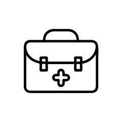 Icon of a doctorchest / first aid kit