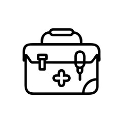 Icon of a doctorchest / first aid kit