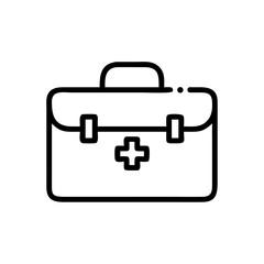 Icon of a doctorchest / first aid kit