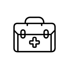 Icon of a doctorchest / first aid kit