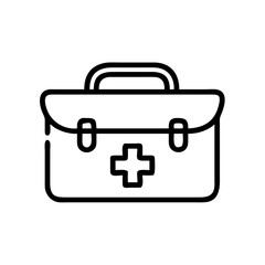Icon of a doctorchest / first aid kit
