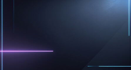 Neon Drak Blue Abstract Background