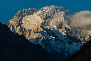 Broad Peak.
It is the 12th highest mountain in the world with 8,051 metres (26,414 ft) elevation...
