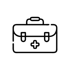 Icon of a doctorchest / first aid kit