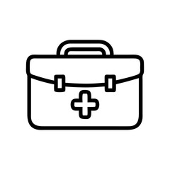 Icon of a doctorchest / first aid kit