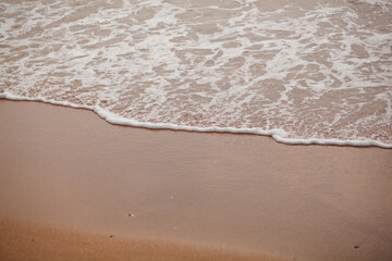 waves on the beach