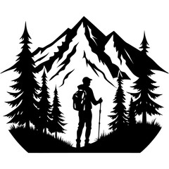 vector illustration of a man