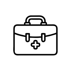Icon of a doctorchest / first aid kit