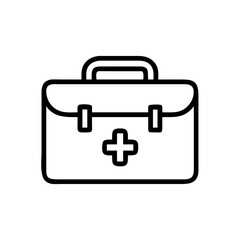 Icon of a doctorchest / first aid kit
