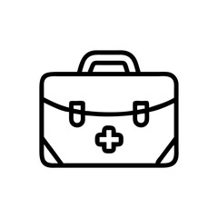 Icon of a doctorchest / first aid kit