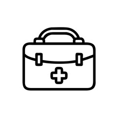 Icon of a doctorchest / first aid kit