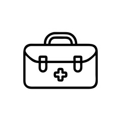 Icon of a doctorchest / first aid kit