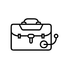 Icon of a doctorchest / first aid kit