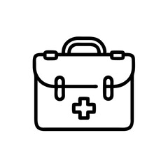 Icon of a doctorchest / first aid kit
