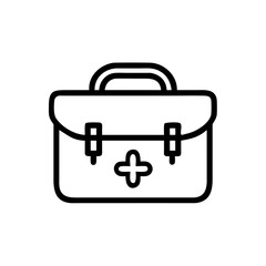 Icon of a doctorchest / first aid kit
