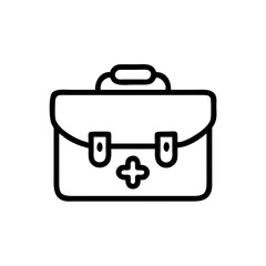 Icon of a doctorchest / first aid kit