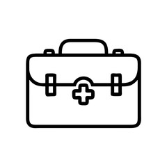 Icon of a doctorchest / first aid kit