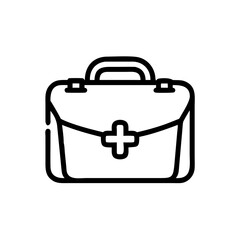 Icon of a doctorchest / first aid kit