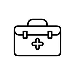 Icon of a doctorchest / first aid kit