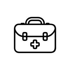 Icon of a doctorchest / first aid kit