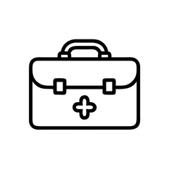 Icon of a doctorchest / first aid kit