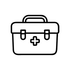 Icon of a doctorchest / first aid kit