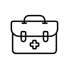 Icon of a doctorchest / first aid kit