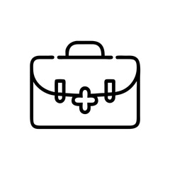 Icon of a doctorchest / first aid kit